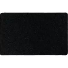 Коврик полипропилен Технолайн Флорт офис 49x80 см цвет черный