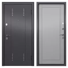 Дверь входная металлическая Страйд Пьемонт 950 мм правая цвет серый Torex