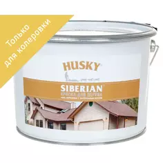 Краска для колеровки по дереву Husky Siberian акриловая прозрачная база С 9 л