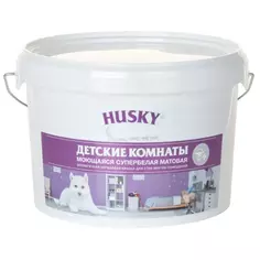 Краска для детских комнат Husky цвет белый 2.5 л