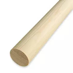 Круглый погонаж деревянный сращенный 40x1000 мм хвоя Экстра АРЕЛАН