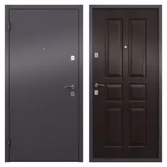 Дверь входная металлическая Альта Фина 860 см левая цвет дуб Torex