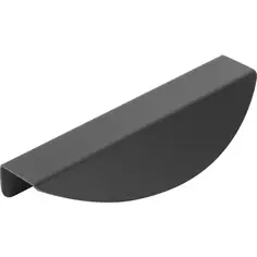 Ручка-профиль CТ2 124 мм сталь, цвет черный Jet