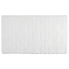 Коврик для ванной комнаты Fixsen Diamont 70x120 см цвет белый