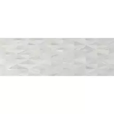 Плитка настенная Cersanit Onyx рельефная 25x75 см 1.125 м² цвет белый