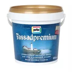 Краска фасадная Jobi Fassadpremium 0.9 л база A