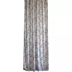 Штора на ленте Космос 140x260 см цвет бежевый Seasons