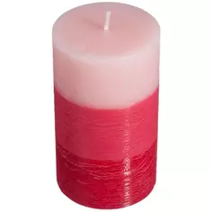 Свеча ароматизированная Коралловый красный 60x105 см Без бренда