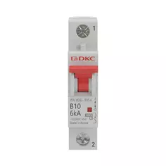 Автоматический выключатель DKC YON MD63 1P B10 А 6 кА