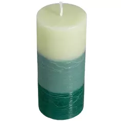 Свеча ароматизированная Хвойный зеленый 60x135 см Без бренда