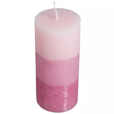 Свеча ароматизированная Цветочный розовый 60x135 см Без бренда