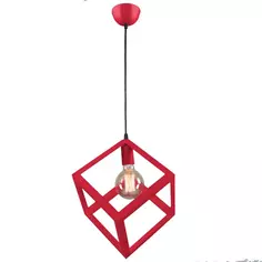 Светильник подвесной КС30102/1P, 1 лампа, 3 м², цвет красный КЛЮЧНИК