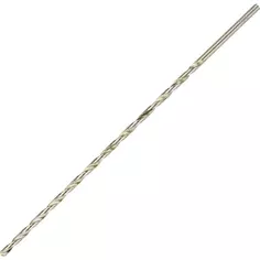 Сверло спиральное по металлу удлиненное HSS Vertextools 6x300 мм
