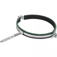 Хомут для труб Mayer 8" ø207-219 мм со шпилькой 10x100 и дюбелем гайка М10