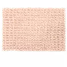 Коврик для ванной комнаты Fixsen Soft 60x40 см цвет розовый