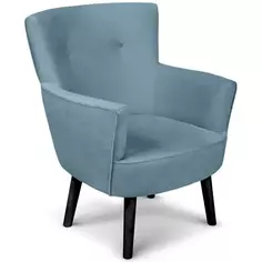 Кресло полиэстер Seasons Вилли 77x86x76 см цвет голубой