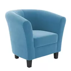 Кресло полиэстер Seasons Марсель CAMARO21 голубое 85x73x77 см