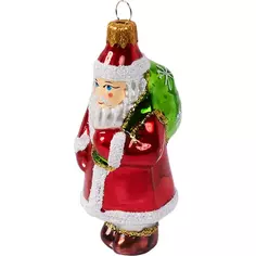 Ёлочное украшение «Дед Мороз» 10 см, в коробке Без бренда