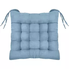 Подушка декоративная 38x38 см цвет серебристый Linen Way