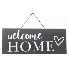 Табличка декоративная Welcome Home 10x25 см Симфония