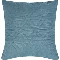 Подушка декоративная 43x43 см цвет серебристый Linen Way