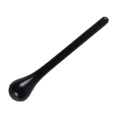 Ручка-рейлинг мебельная 192 мм, цвет черный Larvij