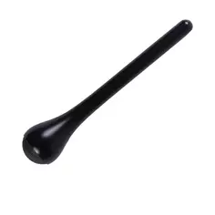 Ручка-рейлинг мебельная 128 мм, цвет черный Larvij