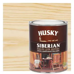 Масло для дерева Husky Siberian прозрачное 0.9 л Без бренда