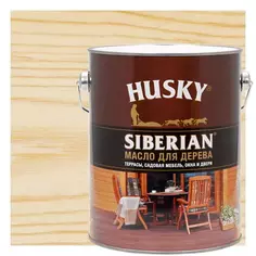 Масло для дерева Husky Siberian прозрачное 2.7 л Без бренда