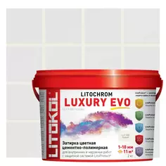 Затирка цементно-полимерная Litokol Litochrom Luxury Evo цвет LLE 200 белый 2кг