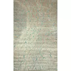 Ковер вискоза Рим 809Q 160x235 см цвет бежевый Ctim