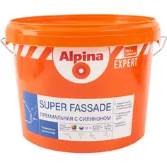 Краска водно-дисперсионная Alpina Super Fassade прозрачная база C 2.35 л