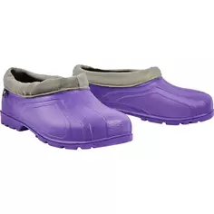 Галоши утепленные женские размер 39 фиолетовый Без бренда