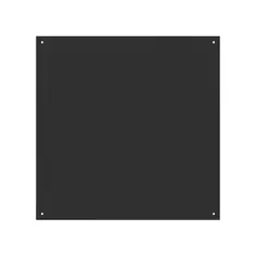 Стеновая панель Ферро 60x0.15x60 см металл цвет черный Без бренда