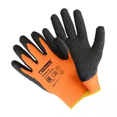 Перчатки акриловые утепленные Fiberon размер XL цвет оранжевый