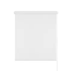 Штора рулонная блэкаут Импульс 60x175 см цвет белый Legrand