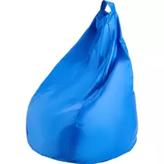 Кресло-груша оксфорд синий 80x120 см Без бренда