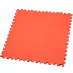 Мягкий пол пазл 33x33 см цвет красный Без бренда