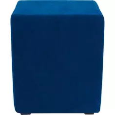 Пуф каркасный ПВХ Ibiza 1 голубой 35x35x42 см Без бренда