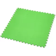 Мягкий пол пазл 33x33 см цвет зеленый Без бренда