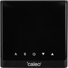 Терморегулятор для теплого пола Caleo C732 цифровой цвет черный