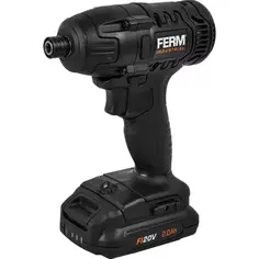 Винтоверт аккумуляторный Ferm CDM1142P, 20 В Li-ion 2x2 Ач, 150 Нм