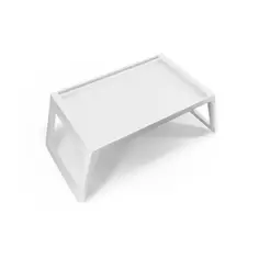Столик прямоугольный 54.5x35.5 см пластик цвет белый Без бренда