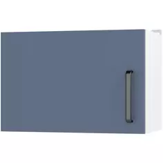 Шкаф навесной над вытяжкой Нокса 50x33.8x29 см ЛДСП цвет голубой Basic