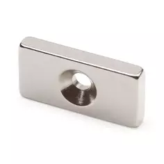 Магнит неодимовый прямоугольный, 2x1x0.3 см Forceberg