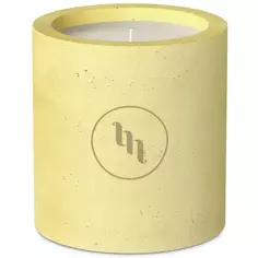 Свеча ароматизированная в гипсе Colonus золотая 7 см Bago Home