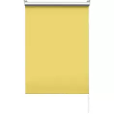 Штора рулонная блэкаут Эскар 50x160 см желтая Lime 5