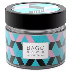 Свеча ароматизированная в стекле Reprise разноцветная 5.8 см Bago Home