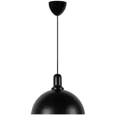 Светильник потолочный 2512/1 1 лампа цвет черный Без бренда