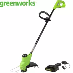 Триммер аккумуляторный Greenworks 2107207SA 24 В